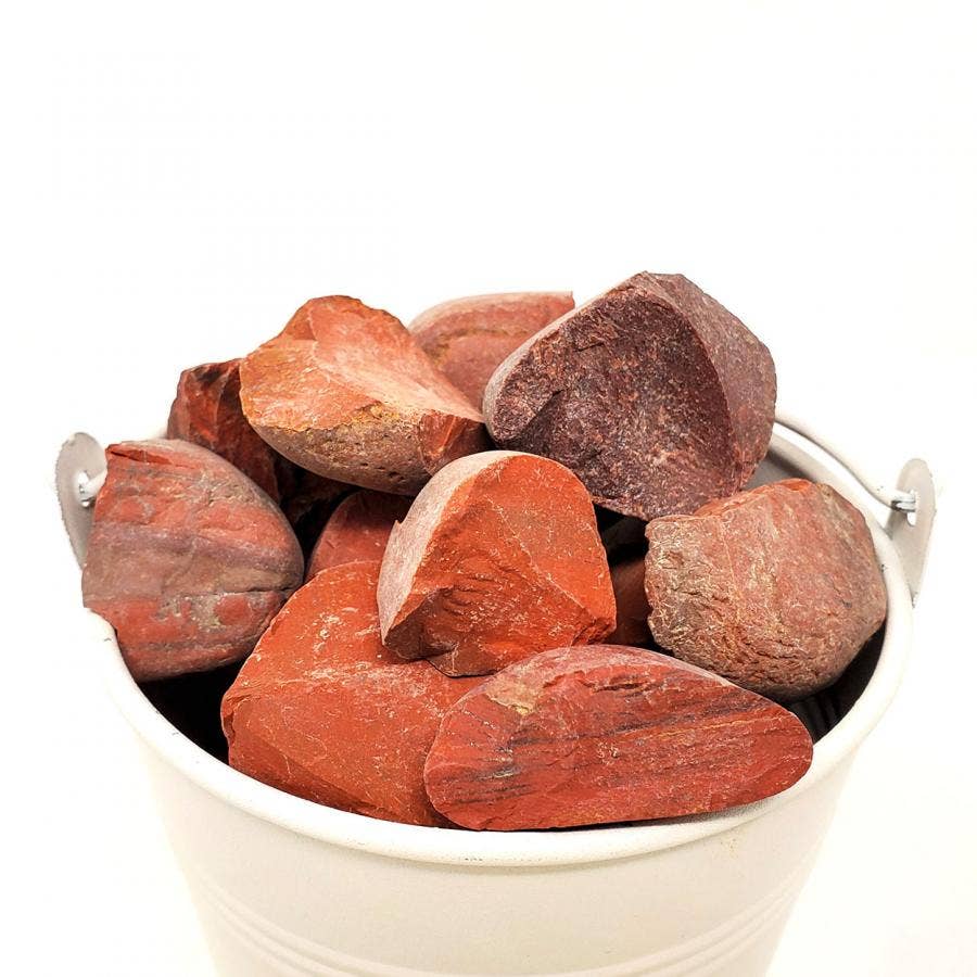 1 Kilo - Red Jasper Raw Natural Stone (2.2 Lb's)