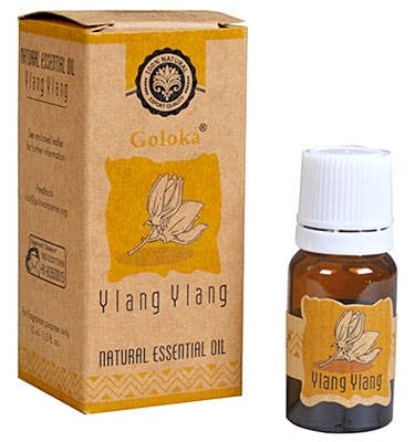 Goloka Ylang Ylang Essential Oil 10 ML - 1/3 FL Oz.