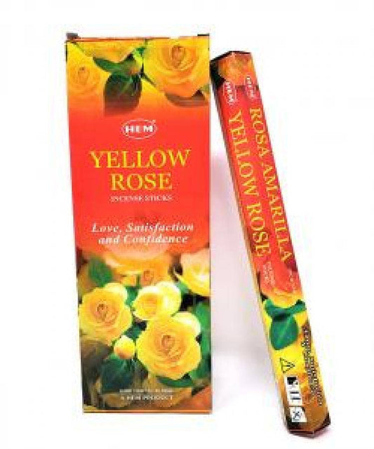 Hem Yellow Rose Incense 120 Sticks