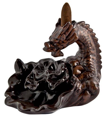 Dragon Backflow Incense Burner - 5"x5"