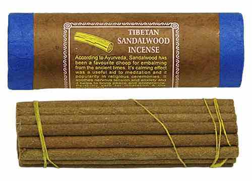 4 Packs Tibetan Sandalwood Incense 30 Sticks - 4.5"L