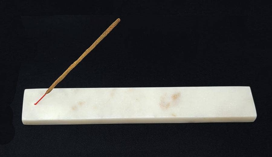 Marble Incense Stick Burner 10"Long ( 2 piece)