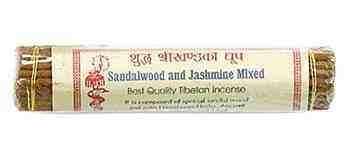 6 Packs Sandalwood & Jasmine Mixed Tibetan Incense 45 Sticks