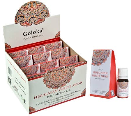 Goloka Pure Aroma Oil 10ml - 1/3 Fl.oz. (12 Per Box)