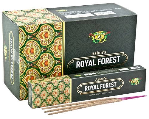 Royal Forest Incense - 15 Sticks Pack (12 Packs Per Box)