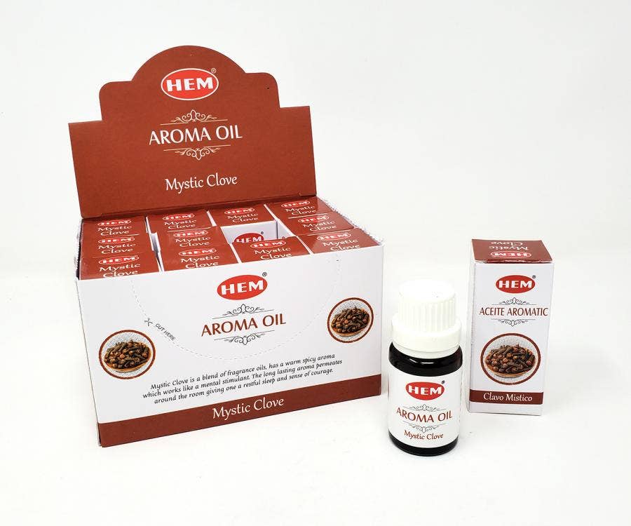 Hem Mystic Aroma Organic Oil 10ML per Bottle (12 P/Box)