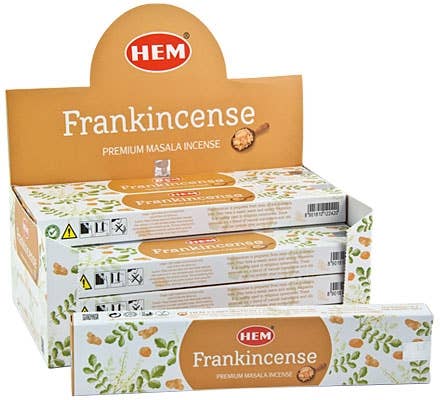 Hem Frankincense Incense - 15 Gram Pack (12 Packs Per Box)