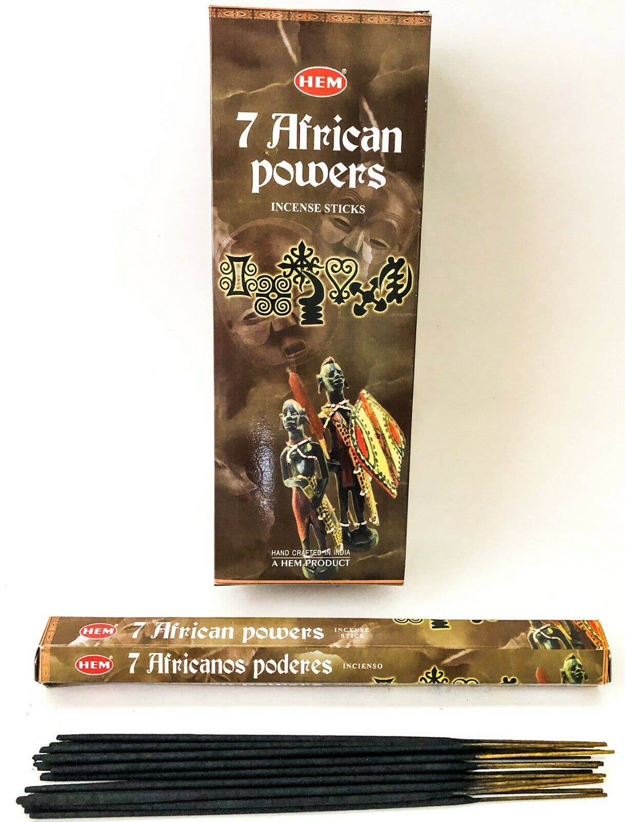 Hem 7 African Powers Incense 120 Sticks