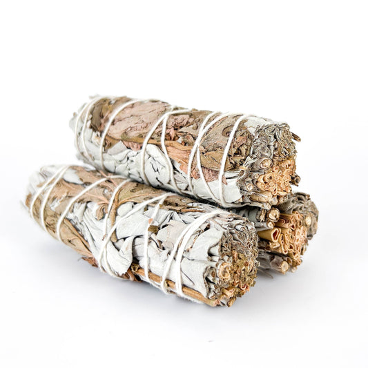 White Sage with Lemongrass & Citronella smudge stick