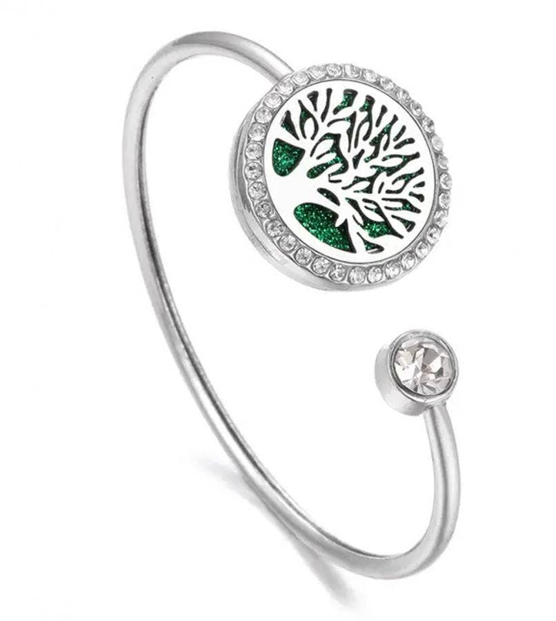 Tree of Life Design #1 Bracelet with Aromatherapy Diffuser