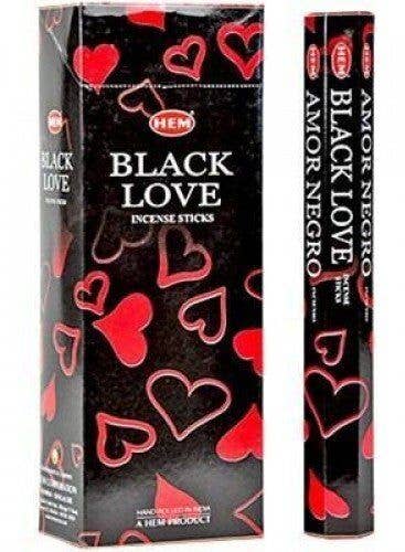 Hem Black Love Incense 120 Sticks