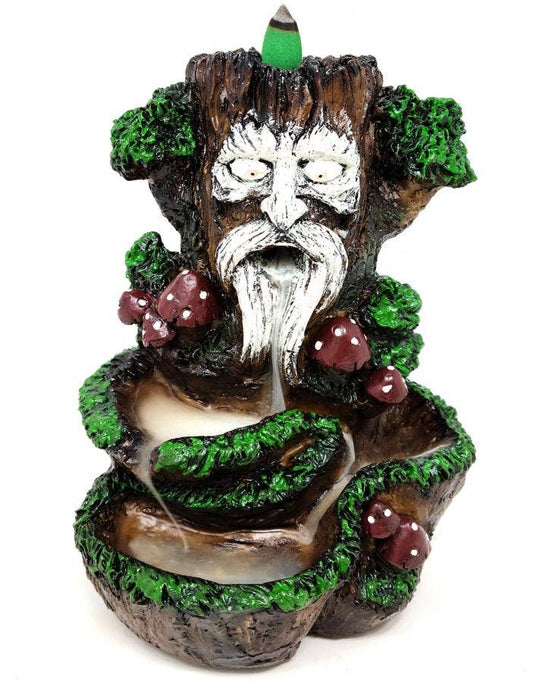 Greenman Backflow Cone Incense Burner 8"H x 5.25"W