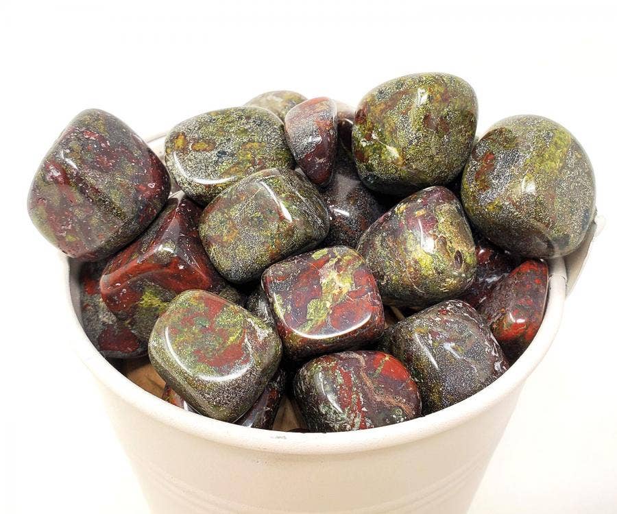 DRAGON'S BLOOD Tumbled Stone 1 Lb (Genuine Polished Gemstone