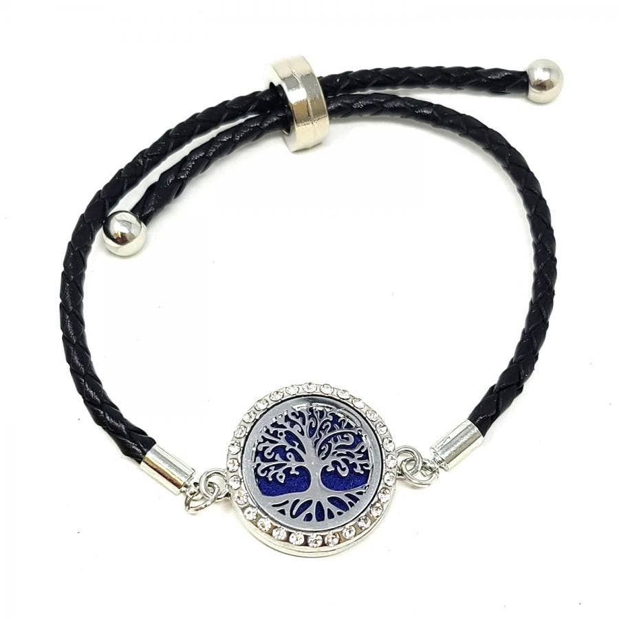 Essential Aromatherapy Diffuser Bracelet with Tree of Life L