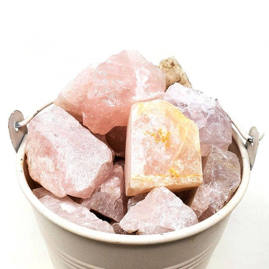 1 Kilo - Rose Quartz Raw Natural Stone (2.2 Lb's)