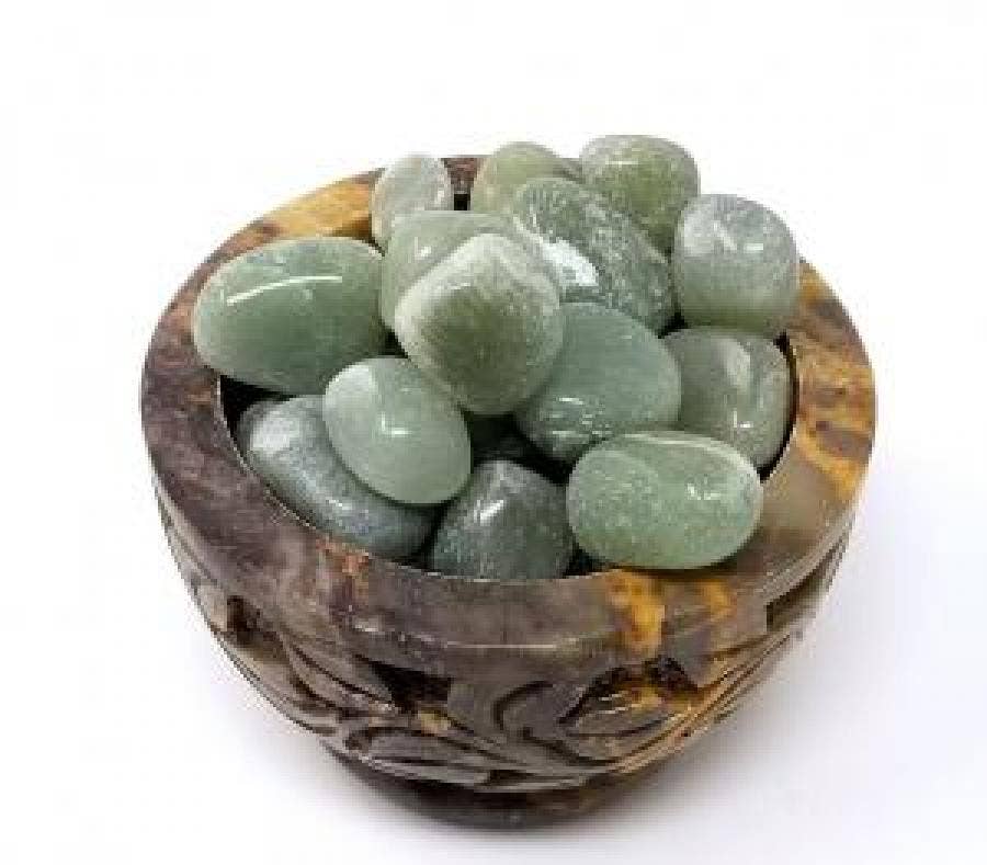 Green Aventurine Tumbled Stone 1 Lb