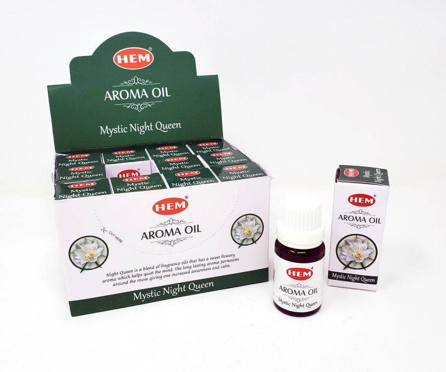 Hem Mystic Aroma Organic Oil 10ML per Bottle (12 P/Box)