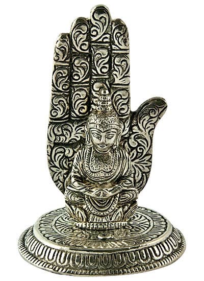 Lord Buddha Blessing Hand Stick Burner - 5.5"H