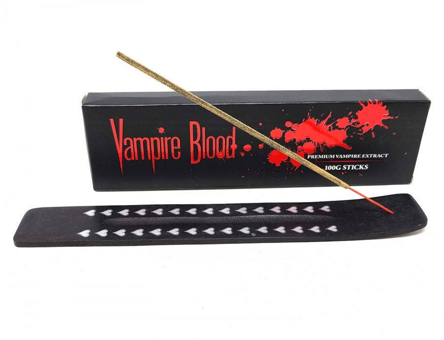 Vampires Blood Incense 100 grams with Wooden Incense Burner