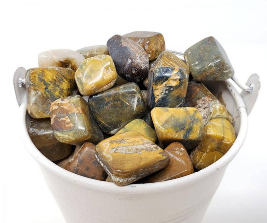 NELLITE (Honey Gemstone) Tumbled Stone 1 Lb