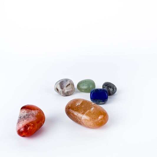 Seven Chakra Polished Tumbled Stones Gift Pack