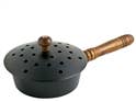 Metal Censer Burner with Wooden Handle - 11"L, 5"D (Copy)