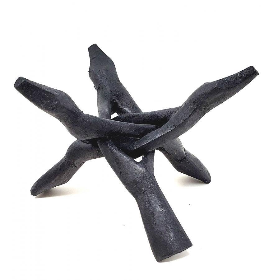 Black Color - Wooden Tripod Stand 6"