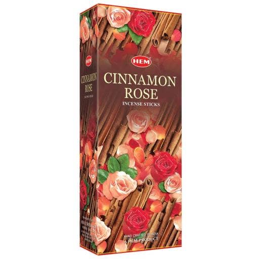 Hem Cinnamon Rose Incense 120 Sticks