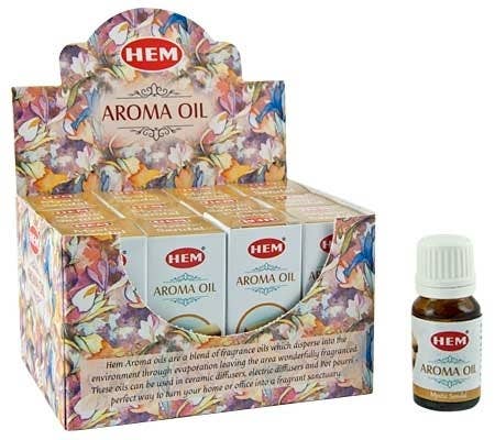 Hem Mystic Aroma Organic Oil 10ML per Bottle (12 P/Box)