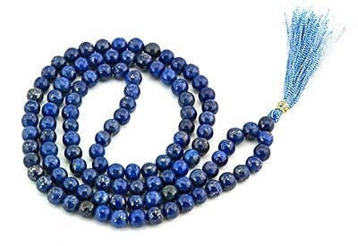 Lapis Lazuli Prayer Mala - 8mm