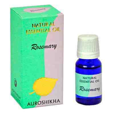 Auroshikha Rosemary Natural Essential Oil 10ml - 1/3fl.oz.