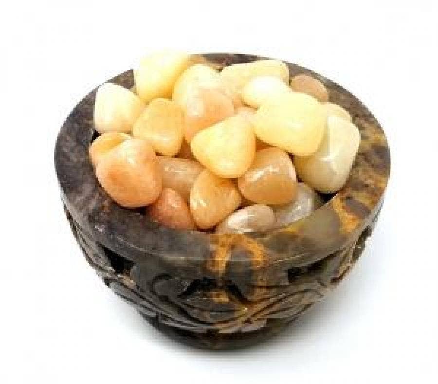 Yellow Aventurine Tumbled Stone 1 Lb