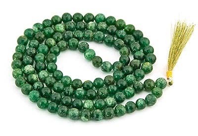 Green Aventurine Prayer Mala - 8mm