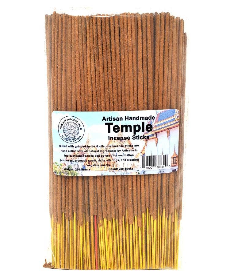 Artisan Temple Incense Sticks (250 grams) approx. 250 sticks