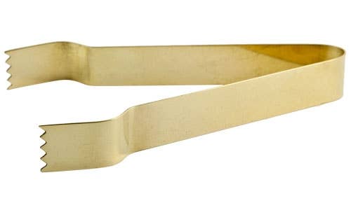 Brass Plain Charcoal Tong - 6"L