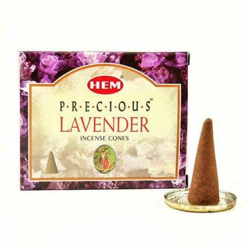 Lavender Hem Incense Cones Bulk Wholesale 1 Box 120 Cones