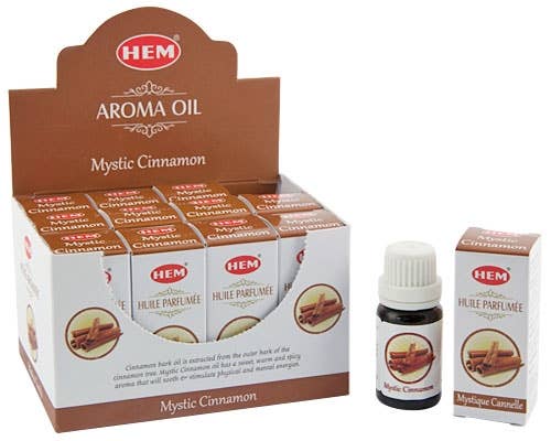 Hem Mystic Aroma Organic Oil 10ML per Bottle (12 P/Box)