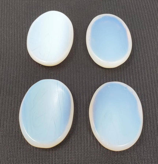 Worry Gemstone - Opalite Oval Stones (4 Pack) 1-1.5"L-5614