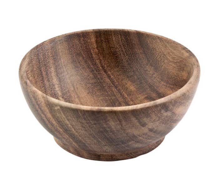 Natural Sheesam Wood Bowl (unpolished) - 5"D, 2"H