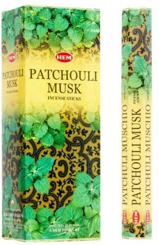 Hem Patchouli Musk Incense 120 Sticks