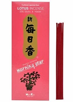 Nippon Kodo Morning Star Lotus Incense 200 Sticks