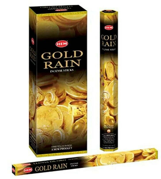 Hem Gold Rain Incense 120 Sticks