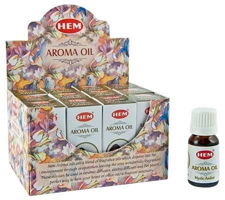 Hem Mystic Aroma Organic Oil 10ML per Bottle (12 P/Box)