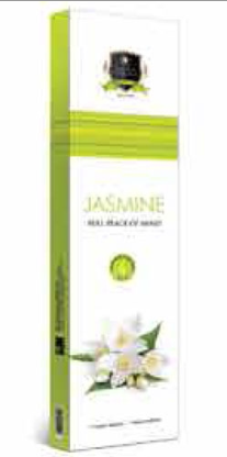 Jasmine Incense by Alaukik - 90 Gram Pack (12 Packs Per Box)