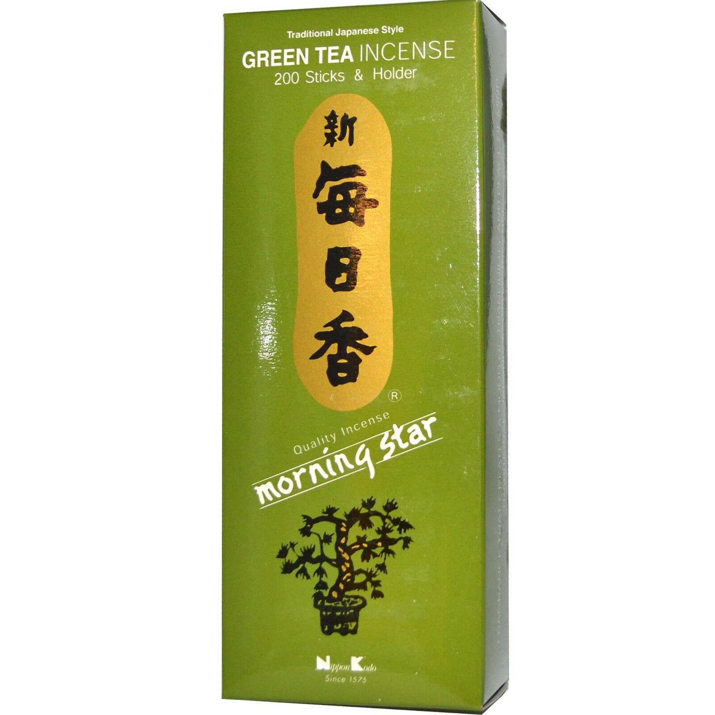 Morning Star Green Tea Incense 200 Sticks