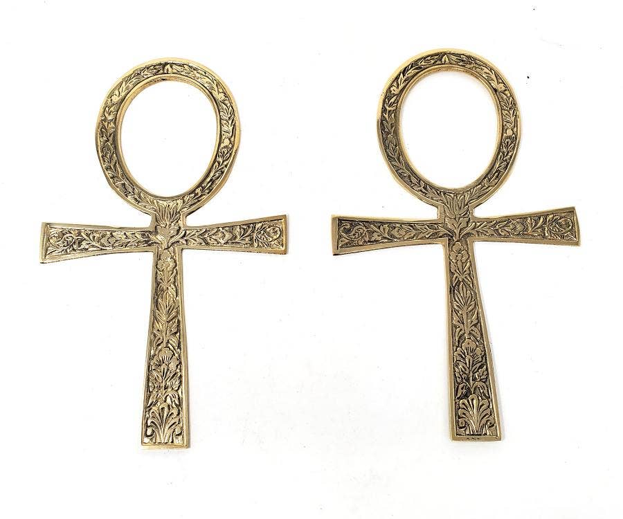 Ankh Brass 7 3/4" ( 2 Pc)