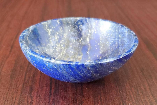 3" Lapis Lazuli Gem Stone Bowl