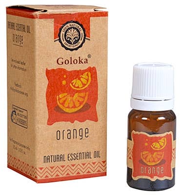 Goloka Orange Essential Oil 10 ML - 1/3 FL Oz.