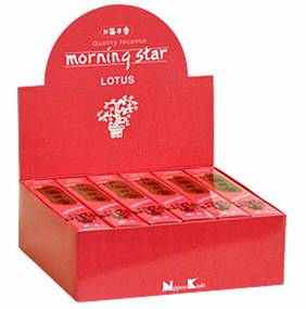 Morning Star Lotus Incense 50 Sticks (12 Packs)