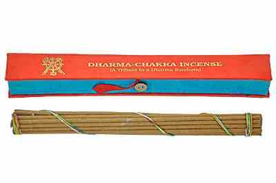 6 Packs Dharma-chakra Tibetan Incense 19 Sticks - 8.5"L